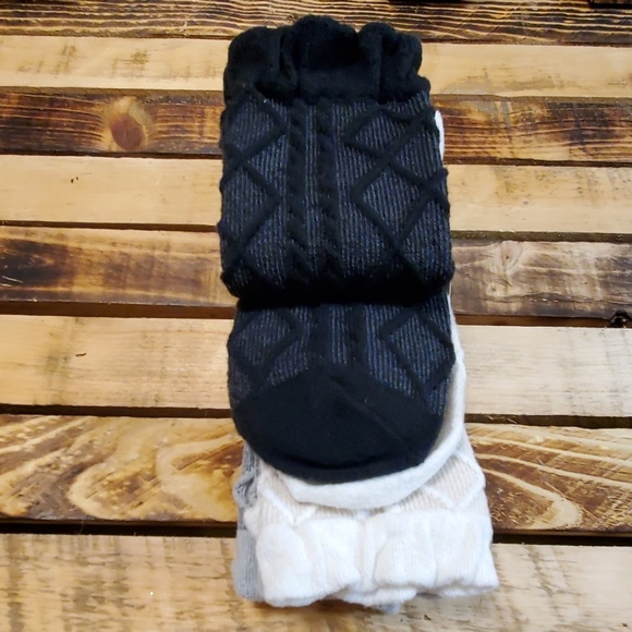 BearPaw Bootsocks 3 Pair B/C/G Womens 9-11 - Picture 3 of 8